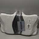 Cervical Neck Pillow for Pain Relief Sleeping, Contour Memory Foam Pillows, Ergonomic Side Sleeper Pillows for Adults, Orthopedic Neck Support Pillow for Back Stomach Sleepers-King Size (King size-28.4''Lx16.5''Wx5.5''H, Dark Grey)