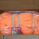 PATIKIL Lifting Straps for Hoist, 394 Inch 1 Pcs Round Slings Polyester Rigging Endless Ratchet Strap Poly Lifting Slings 17636 Lbs Vertical Capacity, Orange