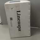 Linenspa Memory Foam Mattress Topper - 2 Inch Gel Infused Memory Foam - Plush Feel - Cooling and Pressure Relieving - CertiPUR Certified - Dorm Room Essentials - King Size