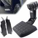 75413-01A Truck Side Step Retractable Step Compatible with 2017 2018 2019 2020 2021 2022 Ford F250 F350 Super Duty Bed Step Retractable