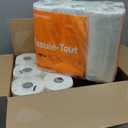 Amazon Basics 2-Ply Flex-Sheets Paper Towels, 12 Basics Rolls = 40 Regular Rolls, Everyday Value with 150 Sheets per Roll