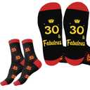 Liomxase 30th Birthday Gifts for Men - Dad Husband Boyfriend Brother Uncle Son Birthday Gifts for Him Men Socks,Stocking Stuffers,Cozy Warm Gift Ideas from Daughter Son Wife Girlfriends Sister Mom Dad