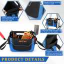 Aliceset Ladder Tool Holder Giant Ladders Pouch Upgrade Cargo Elastic Storage Bag Heavy Duty Bag Organizer Accessories for Tool Organizer & Storage