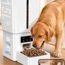 15L/63 Cups Automatic Dog Feeder for Large Breeds: Feeds for 1825 Days, Anti-Clog Design for 223mm Kibble - Smart Dog Food Dispenser with HD Camera and Timer for Busy Pet Parents