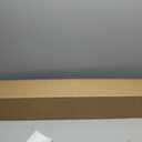36" Shower Door Bottom Seal Strip for 3/8" (10mm) Glass Ultra Clear Polycarbonate Shower Door Sweep, Single Pack