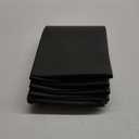 Foldable Treadmill Mat Walking Pads, Bike Exercise Equipment Mat, 1/4" Thick, 68"x24" Anti-Slip Waterproof Floor Protector for Carpet, Home Hardwood, Home Gyms, Workout Fitness Machines, Yoga, Gift (Black)