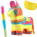Cinco De Mayo Donkey Pinata for Kids Birthday Party for Fun Fiesta Taco Party Supplies, Luau Event Mexican Theme Decoration, Carnivals Festivals, Taco Tuesday Event