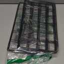 Freezer Organizer Bins, Freezer Dividers for Deep Chest Freezer Compressor Area, Black Wire Basket Shelf for Food Storage Kitchen Refrigerator Organization (Medium) (14.8 L x 7.7 W x 12.6" H)