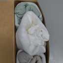 KeaBabies 3Pack Organic Swaddles for Newborns Girls, Boys with Hats  Soft Cotton Baby Sleep Sacks 03 Months, Breathable Baby Hats and Swaddles 03 Months, Newborn Essentials Must Haves (Sage)