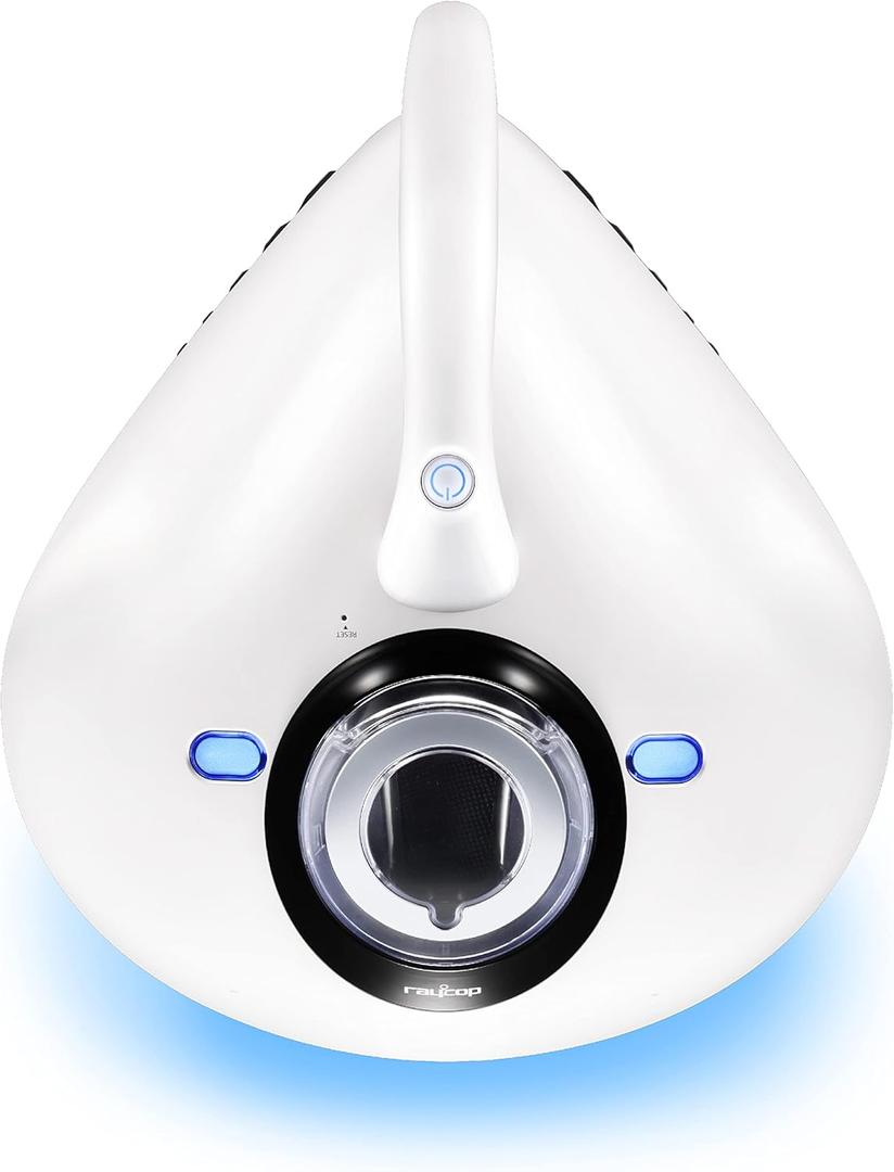 RAYCOP LITE UV Sanitizing HEPA Allergen Vacuum Effectively Removes Dust Mite Matters, Bacteria, Viruses and Pollen