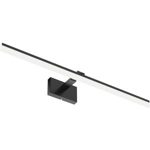 IZORRO Modern Bathroom Vanity Light 48 inch, Rotatable, 36W Dimmable 5CCT Led Bathroom Light Fixture Over Mirror, Black Vanity Light Bar - ETL Certificated