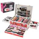 All in One Makeup Kit for Teens, 106 Pcs Professional Makeup Kit for Women Full Kit, Include Eyeshadow Palette, Lipstick Set, Concealer, Foundation, Lipgloss, Make-up Brush(Red)