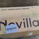 Novilla 14 Inch King Size Memory Foam Mattress in a Box, Pressure Relieving & Plush Comfort, Bliss, Grey