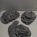 Sufdari Dining Chair Covers,Kitchen Cover,Parsons Slipcover,Spandex Protectors for Room Stretch Chairs Cover Set of 3 -Gray