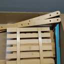 G.a HOMEFAVOR Bamboo Fruit Basket, Fruit Organizer for Kitchen Counter, Vegetable Storage Stand, 15 mm Thickness (Self-assembly) (3-Tier)