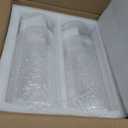 48 Pack Glass Cylinder Vases 4,6,8,10 Inch Tall Clear Flower Vase Hurricane Floating Candle Holder for Table Centerpiece Wedding Home Decor