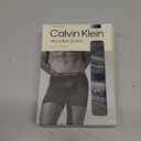 Calvin Klein Men's Micro Stretch 3-pack Boxer Brief (Large, Black, Turbulence, Griffin)