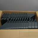 30 Pack Vertical Garden Planter,13 inch Wall Mounted Planter for Patio Indoor Outdoor Decor, Garden Self Watering Pot Balcony Plant Vegetable Fruit Herb Hanging Pocket Holder Flowerpot(Black)