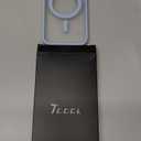 TOCOL Magnetic for iPhone 15 Case, Upgraded Full Camera Protection, Compatible with Magsafe, Drop Protection, Translucent Matte Back Bumper Phone Cover 6.1-Inch (Light Blue)