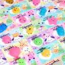 JOYIN 28 Packs Valentines Day Gifts for Kids, Cute Mochi Squishy Toy with Valentines Day Cards for Kids School Classroom, Stress Relief Toy for Boy Girl Valentine Party Favor, Class Exchange Prizes