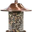 Wild Bird 2 lb. Copper Bird Feeder 1 Ports Bird Feeder Outdoor Decor Bird feeders for Outside Yard Decor Bird House Bird feeders Oriole Feeder Outside Decor Window Bird feeders Squirrel Baffle