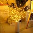 Lights Twig - 60 LED Waterproof & Battery Operated Branch Lights for Vases, Magical Light Up Twigs for Create Christmas Ambience and Lighting Up Dark (3 Pack, Warm Yellow)