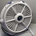 Lasko Wind Machine Fan, Air Circulator Fan with 3 Speeds, 20" Model 3300, Gray