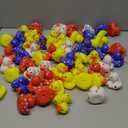 Joyfy 60 Pcs Assortment Rubber Duck Toy Duckies for Kids, Mini Duckie Toys for Baby Bath Shower Toys, Birthday Summer Beach Pool, Party Favors