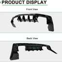 Rear Bumper Diffuser for 2016-2024 Chevy Camaro Except ZL1 Model