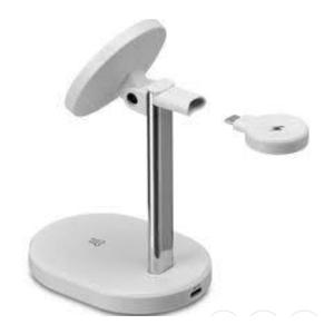 iLive 3-in-1 Wireless Charging Stand