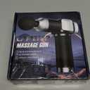 CAMEFER Deep Tissue Massage Gun, Portable Percussion Muscle Massager with 30 Speeds & 6 Attachments, Handheld Electric Back & Neck Massager for Pain Relief