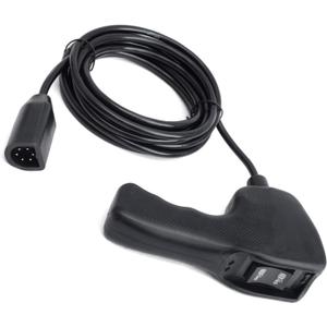 83658 Hand Held Corded Winch Remote Controller Compatible with WARN 9.5ti 9.5cti and 16.5ti Winches Plug-in Handheld Control Device with Rubber Grip and 12 Feet Connector Cable Wire