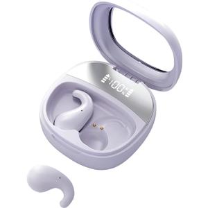 Sleep Earbuds for Side Sleepers - Noise Cancelling Headphones with Sleep Mode, Non-in Ear Design for Pain-Free All Night Comfort (Snow)