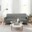 Lexicon Jarboe Living Room Sofa, Gray