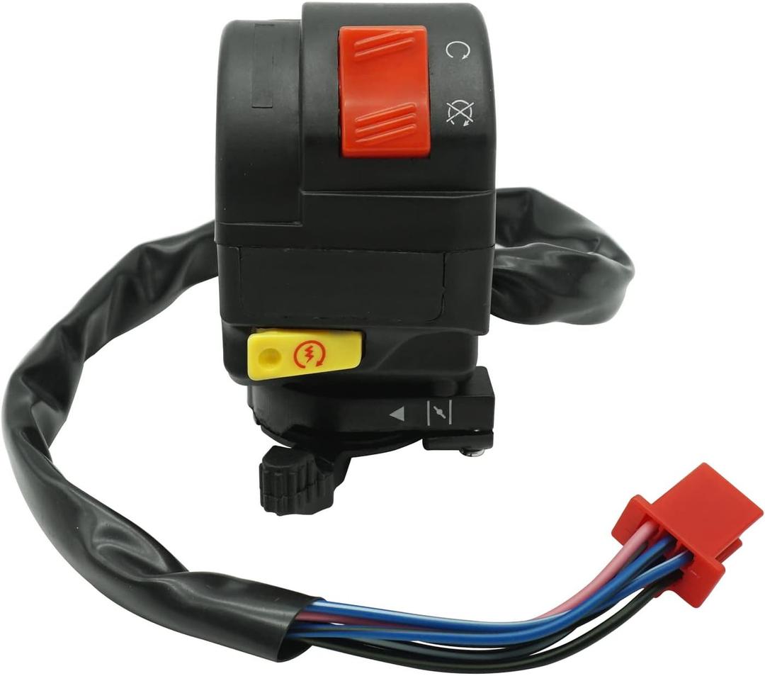 M MATI 0453816 Left Handlebar Switch Start Kill Stop Horn for Polaris Sportsman 90 Outlaw 90 2007-2009