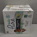 Pampers Pure Protection Baby Diapers, Size 0 (10 lbs ), 128 Count, Up to 100% Leakproof, Premium Plant-based Skin Protection, Hypoallergenic Soft Diapers (Newborn)