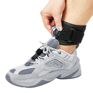 Drop Foot Brace with Reel-Adjust Dorsiflexion Assist, AFO Foot Drop Brace for Walking with Shoes, Ankle Support for Supination, Plantar Fasciitis, Peroneal Achilles Tendonitis, Stroke, Men/Women