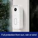 Blink Doorbell Mount for All-new Blink Video Doorbell(2nd Gen), No-Drilling Blink Mount Bracket, Easy Installation for Blink Doorbell Camera Security System (Blink Doorbell is Not Included),White