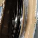 Gerrii Set of 2 Cupcake Display Stands 3 Tier Serving Tray Platters Stainless Steel Cup Cake Tower for Birthday Party Wedding Dessert Cookie Candy(Silver)