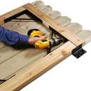 Anti Sag Gate Kit Heavy Duty No Sag Kit for Wooden Gate Fence with a Gate Latch