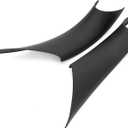 Left & Right Interior Door Pull Handle Covers Repalcement for 2012-2018 BMW 320,328,330,335,M3,2014-2017 BMW 428,435,M4(Black)