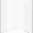 1PCS Square Glass Lamp Shade, L3.94" x H5.91" Clear Glass Lamp Shade Cover for Vanity Light Fixtures Floor Lamp Chandelier Pendant Light