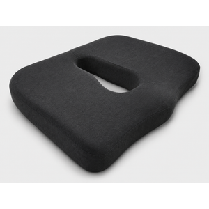 Gel Memory Foam Wheelchair Seat Cushion for Pressure Relief, Comfortable Non-Slip Chair Pad for Wheelchairs, Office Chairs, Cars and Daily Sitting, Black