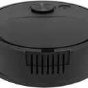 Fdit Robot Vacuum Cleaner, Mini Automatic Avoidance USB Charging Smart Sweeping Robot for Wooden Flooring for Carpet (Black)