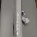 No Tools No Drill Cordless Roman Shades for Indoor Windows 100% Blackout, 28" W  64" H White