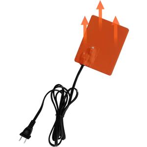 Engine Block Heater Oil Pan Heater Pad with Thermostat 120V 150W 4 X 5 Inch 3M Self-adhesive Metal Surface Dipstick Engine Block Gear Box Heater Silicone Heating Pad with 68 Inch Power Cord