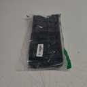 24'' Longer Faucet Mat for Kitchen Sink Splash Guard[7 Slope Fast Self-draining][Snap Lock Fit]Kitchen Sink Faucet Mat Splash Guard Kitchen Sink Area Water Splash Guard Behind Faucet Draining Mat (24" x 5.5", Black)