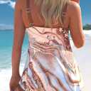 ROSEWE 2025 Tankini Swimsuits for Women, Two Piece Bathing Suits with Shorts, Modest Tank Top Swim Dress (M)