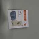 PETLESO Indoor Pet Small Heated Water Bowl, Cat Thermal Bowl in Winter, 600ML Hanging Heated Water Bowl for Rabbit Cage Dog Crate, Indoor USB Portable Warm Dish for Dogs Cats Rabbits Birds, Blue