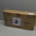 Solar Street Lights Outdoor Waterproof, 25000LM 8500K Motion Sensor Solar Powered Flood Lights with Remote Control, Dusk to Dawn Parking Lot Lights for Outside, Yard, Garden, 2-Pack